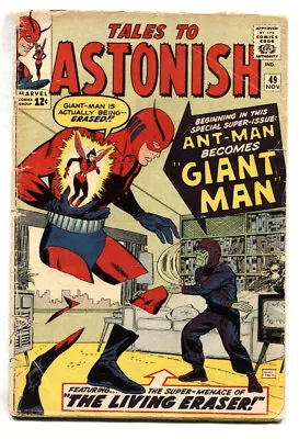 Buy Tales To Astonish #49  1963 - Marvel  -G+ - Comic Book • 116.10£