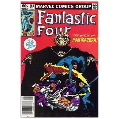 Buy Fantastic Four #254 Newsstand  - 1961 Series Marvel Comics Fine Minus [m • 2.53£