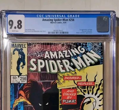 Buy Amazing Spider-Man #256 CGC 9.8 1st Puma (1984) Marvel Comic • 155.31£