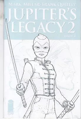 Buy Image Comics Jupiters Legacy 2 #1 June 2016 Quietly Sketch Variant Fast P&p • 24.99£