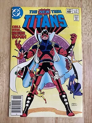 Buy 1980 DC Comics The New Teen Titans #22 1st Blackfire 2nd Brother Blood VF- • 4.66£