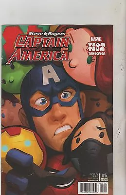Buy Marvel Comics Steve Rogers Captain America #5 November 2016 Tsum Tsum Variant Nm • 4.65£