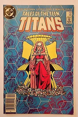Buy TALES OF THE TEEN TITANS #46 Newsstand Aqualad & Aquagirl DC Comics 1984 F/VF • 2.32£