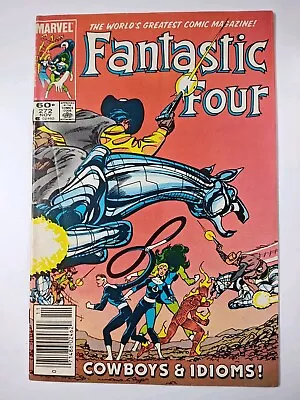 Buy Fantastic Four #272 Newsstand KEY NATHANIEL RICHARDS CAMEO 1984 • 9.28£