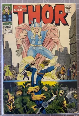 Buy Thor # 138 - 1st Orikal 1967 DC Comic 3.5-4.5 • 34.94£
