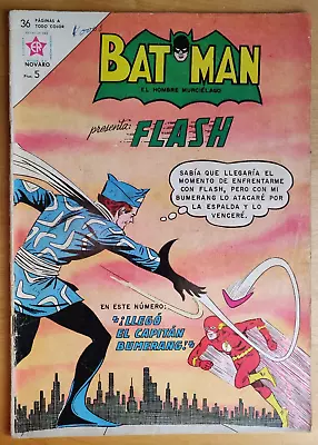 Buy The Flash #117 - RARE Spanish Mexican Ed. - 1st App. Captain Boomerang Foreign • 100.18£