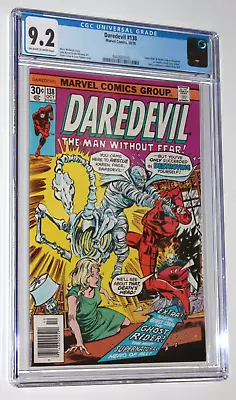 Buy Daredevil Vol 1 #138 * Cgc 9.2 * Ghost Rider!! * 1st Smasher!! * 1976 • 76.88£