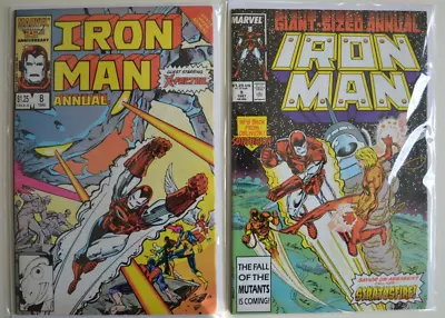 Buy Iron Man Annual (vol.1)  #8 + #9 (1968-1996) VF • 7£