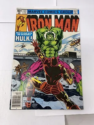 Buy Iron Man (1st Series) #131 (Newsstand) FN; Marvel | Hulk Bob Layton - We Combine • 23.29£