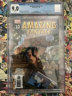 One-of-a-Kind Amazing Fantasy #15 Comic Panel Card Certified by CGC Trading  Cards