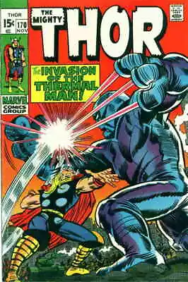 Buy Thor #170 FN; Marvel | John Romita Cover 1969 - We Combine Shipping • 21.74£