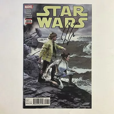 Buy Star Wars 33 2017 Signed By Jason Aaron Marvel NM Near Mint  • 11.64£