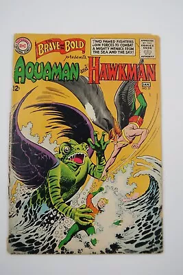 Buy Brave And The Bold #51 1st Team-Up Aquaman & Hawkman Silver Age 1963 DC 1.0-1.8 • 14.56£