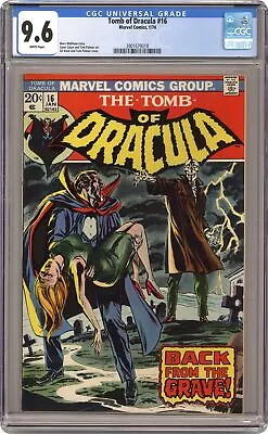 Buy Tomb Of Dracula #16 CGC 9.6 1974 3901679018 • 543.63£