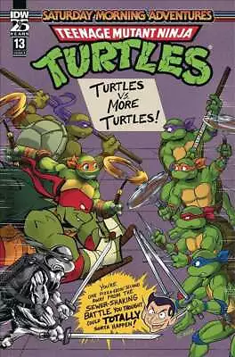 Buy Teenage Mutant Ninja Turtles: Saturday Morning Adventures Continued #13A VF/NM; • 3.10£