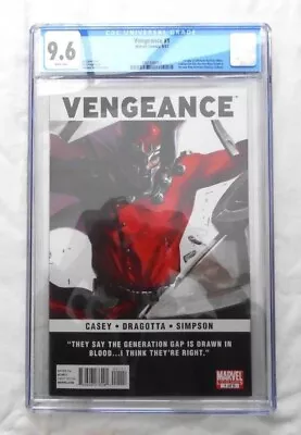 Buy Vengeance #1 CGC 9.6. Marvel 2011. 1st Appearance Of America Chavez And Others • 180£