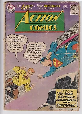 Buy Action Comics 253 - 2nd App Of Supergirl- LOW / VERY LOW GRADE Silver Age Issue • 19.99£