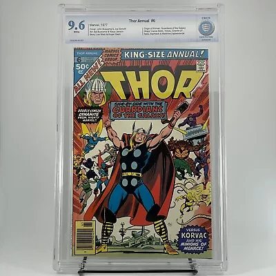 Buy THOR ANNUAL #6 CBCS 9.6 - ❄️ - Origin Korvak - Guardians Of The Galaxy - Not CGC • 174.73£