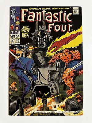 Buy Fantastic Four #80 1st Appearance Living Totem! Marvel 1968 • 11.65£