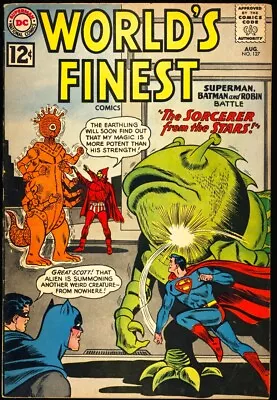 Buy WORLD'S FINEST COMICS #127 1962 FN BATMAN Superman GREEN ARROW Aquaman  • 23.29£