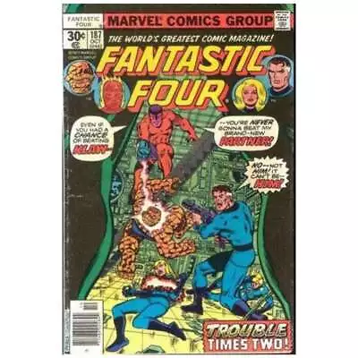 Buy Fantastic Four #187  - 1961 Series Marvel Comics VF Minus [w} • 8.52£