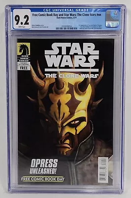 Buy FCBD & Star Wars The Clone Wars #nn 1st App Savage Opress CGC 9.2 • 70.01£