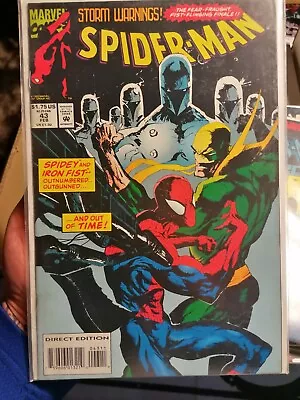 Buy Spiderman #43 - Storm Warnings - Iron Fist - Feb 1994 Marvel Comics  • 4.99£