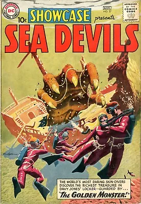 Buy Showcase   # 27    VERY GOOD FINE   August  1960     Sea Devils 1st App.  Heath • 167.27£