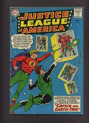 Buy Justice League Of America 22 (GVG) Crisis On Earth-Two! Superman JSA 1963 DC 167 • 34.89£