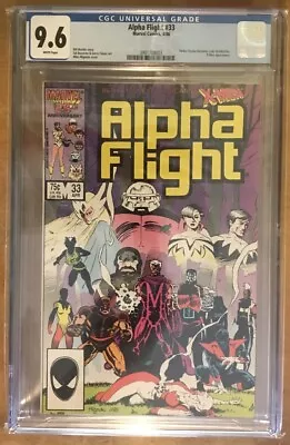 Buy Alpha Flight Vol 1 #33 CGC 9.6 1st Appr Lady Deathstrike! Marvel 1986 X-Men • 69.89£