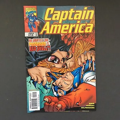 Buy Captain America Volume 3 Issue #19 Marvel Comics July 1999 Featuring Red Skull • 5.99£