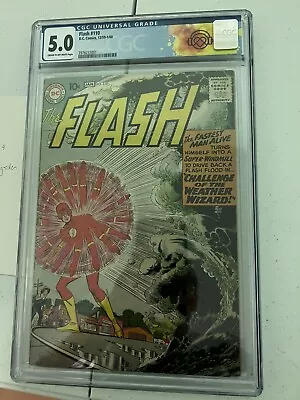 Buy DC Comics Flash 110 CGC 5.0 1st Wally West • 854.27£