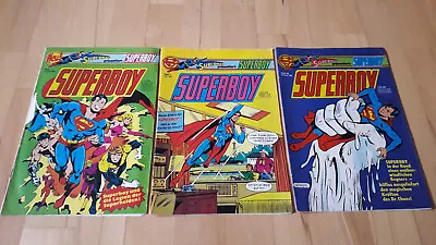 Buy Superman Presents Superboy - Bundle Of 3 Comic Books From 1980-82 With #1 Ehapa • 16.89£