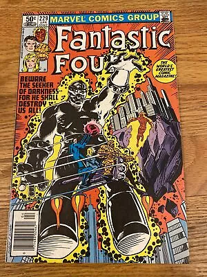 Buy RARE Vintage Marvel Comics Fantastic Four #229 Iconic 1981 1st App Firefrost B3 • 6.59£