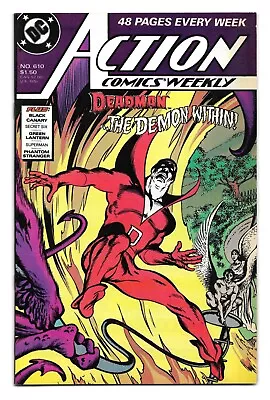 Buy Action Comics #610 (Vol 1) : NM : Green Lantern, Phantom Stranger, Deadman • 1.95£