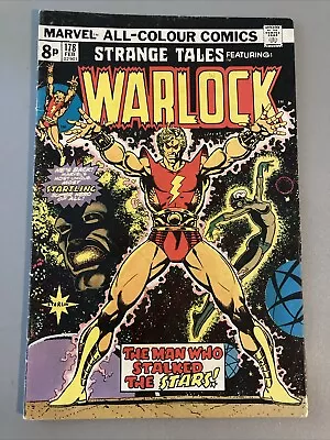 Buy Strange Tales #178 VF Warlock  1st App Magus Marvel 1975 • 14.50£