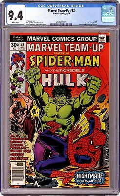 Buy Marvel Team-Up #53 CGC 9.4 1977 4340499009 • 143.67£