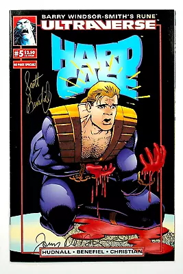 Buy Hard Case #5 Signed By Brett Booth & Sean Ruffner Ultraverse Comics • 11.64£