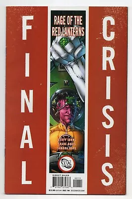 Buy Final Crisis Rage Of The Red Lanterns #1 VF First Print • 13.67£