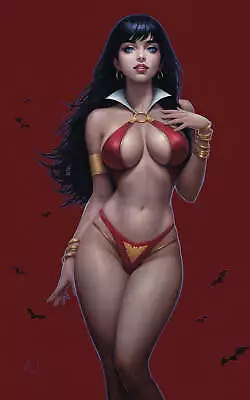 Buy VAMPIRELLA: DARK REFLECTIONS #1 Will Jack Red Virgin Variant LTD To 750 • 14£