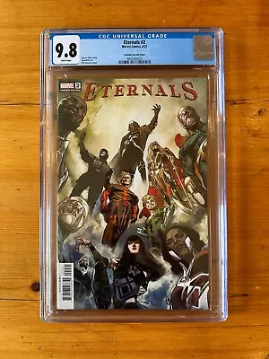 Buy Eternals #2 1:25 Phil Jimenez Cover (2021) Marvel Comics Cgc 9.8 • 80£