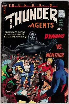 Buy Thunder Agents #3, March 1966! Great Art!! Silver Age Classic!! • 15.53£