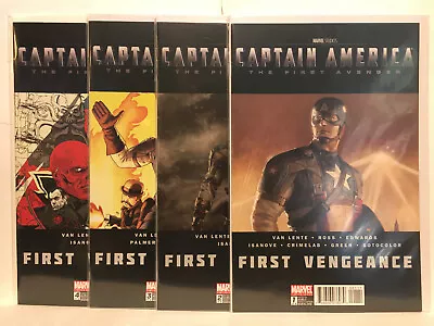 Buy Captain America First Avenger First Vengeance #1-4 Set VF/NM Marvel Comics MCU • 9.99£