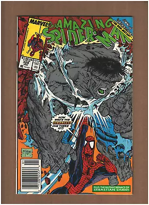Buy Amazing Spider-man #328 Newsstand Marvel 1989 Todd McFarlane HULK VF/NM 9.0 • 20.35£