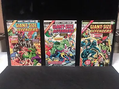Buy Giant-Size Defenders 2,4,5 (3rd Team App Guardians Of Galaxy) Marvel 1975 • 22.51£
