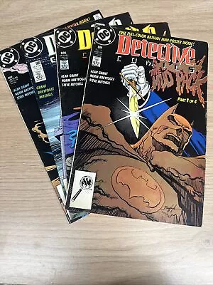 Buy Detective Comics Batman #604,605,606,607   1989 The Mud Pack 4 Part Series VGC • 15.99£