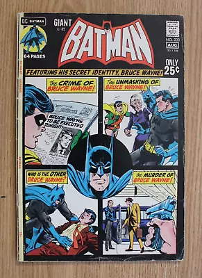 Buy Giant Batman #233 (DC, 1971) Bronze Age Comic FINE • 15.52£