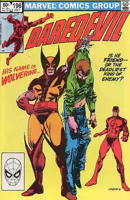 Buy Daredevil #196 VF; Marvel | Denny O�Neil Wolverine - We Combine Shipping • 21.78£