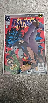 Buy BATMAN 492  DC Comics 1993 KNIGHTFALL FIRST ISSUE! • 2.50£