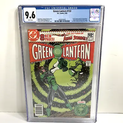 Buy DC Comics Green Lantern 132 CGC Graded 9.6 1st George Perez Cover Art For DC • 112.61£